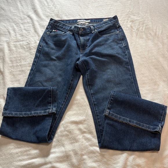 Vintage Y2K. Tommy Hilfiger Low Rise Boot Cut Jeans Women's SZ 8L - Picture 1 of 12